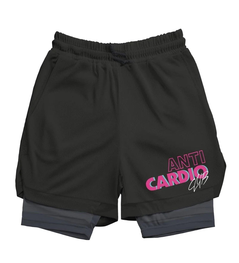 Short de Compressão 2 em 1  - ANTI CARDIO CLUB