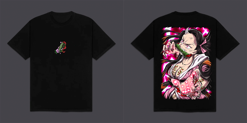 Camiseta Oversized - Nezuko